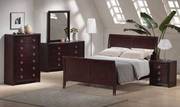 Brand New Solid Wood 8 Pc Bedroom Sets