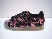 Adidas Skateboard Shoes Black/Pink Size7