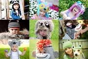 Handmade Crochet animal Hats