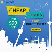 Get flights from Toronto to Mumbai