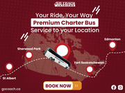 Edmonton Charter Bus Rentals for Groups, Events & Corporate Travel